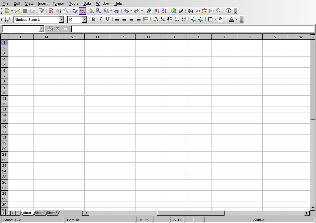 LibreOffice.org Calc 
              